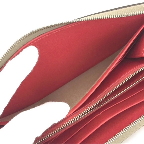 CELINE Logo Zippy Zip Around Long Wallet /1E6604 - Picture 6 of 8